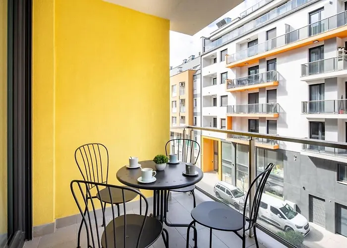 Balcony - Sunny - New 公寓 布达佩斯